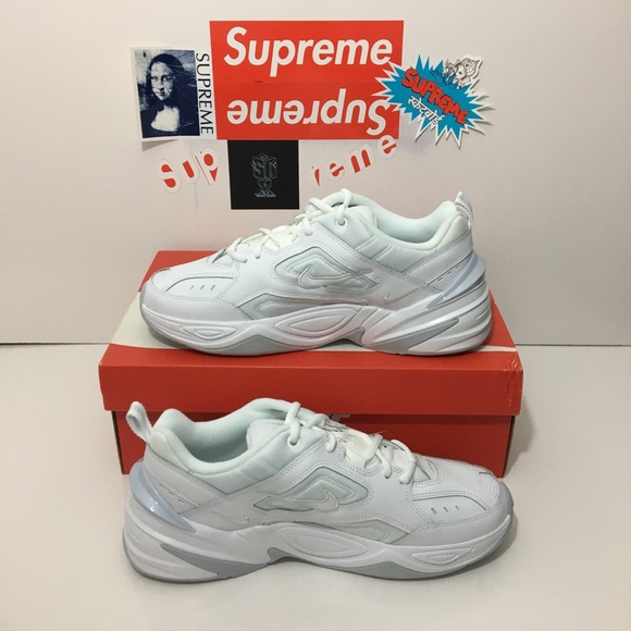 Nike Women's M2K Tekno White/White-Pure Platinum - Picture 2 of 7